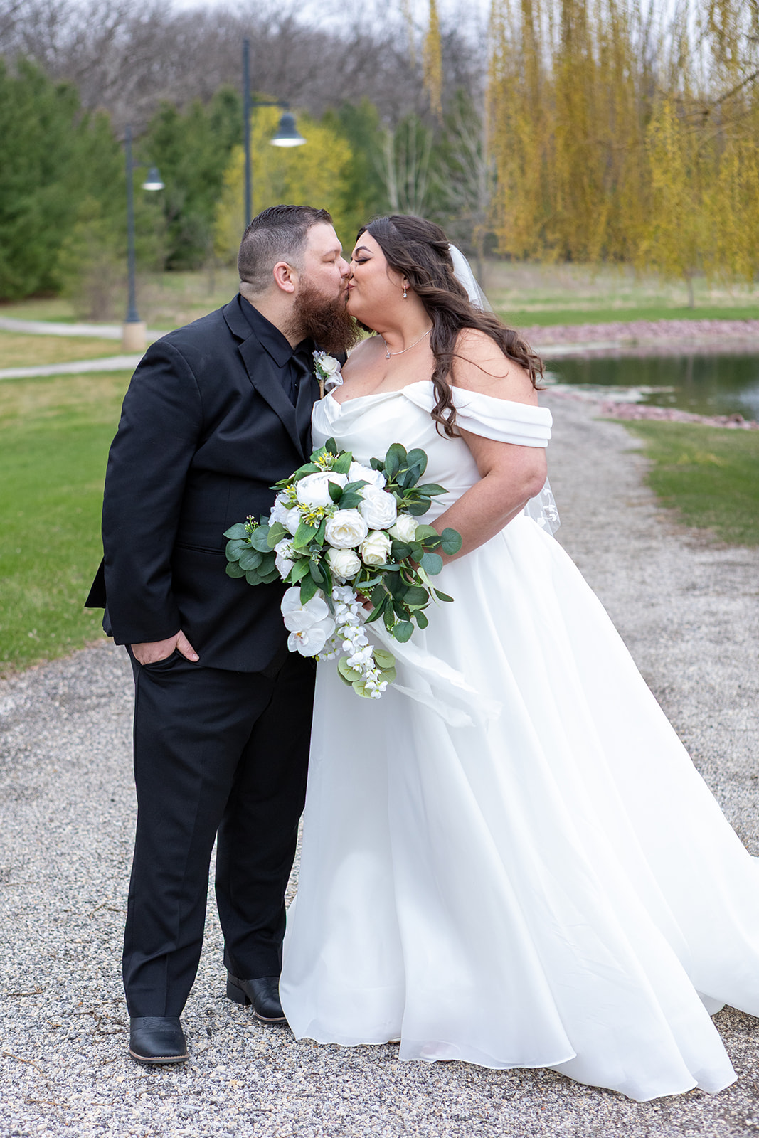 A Kiss by the Pond